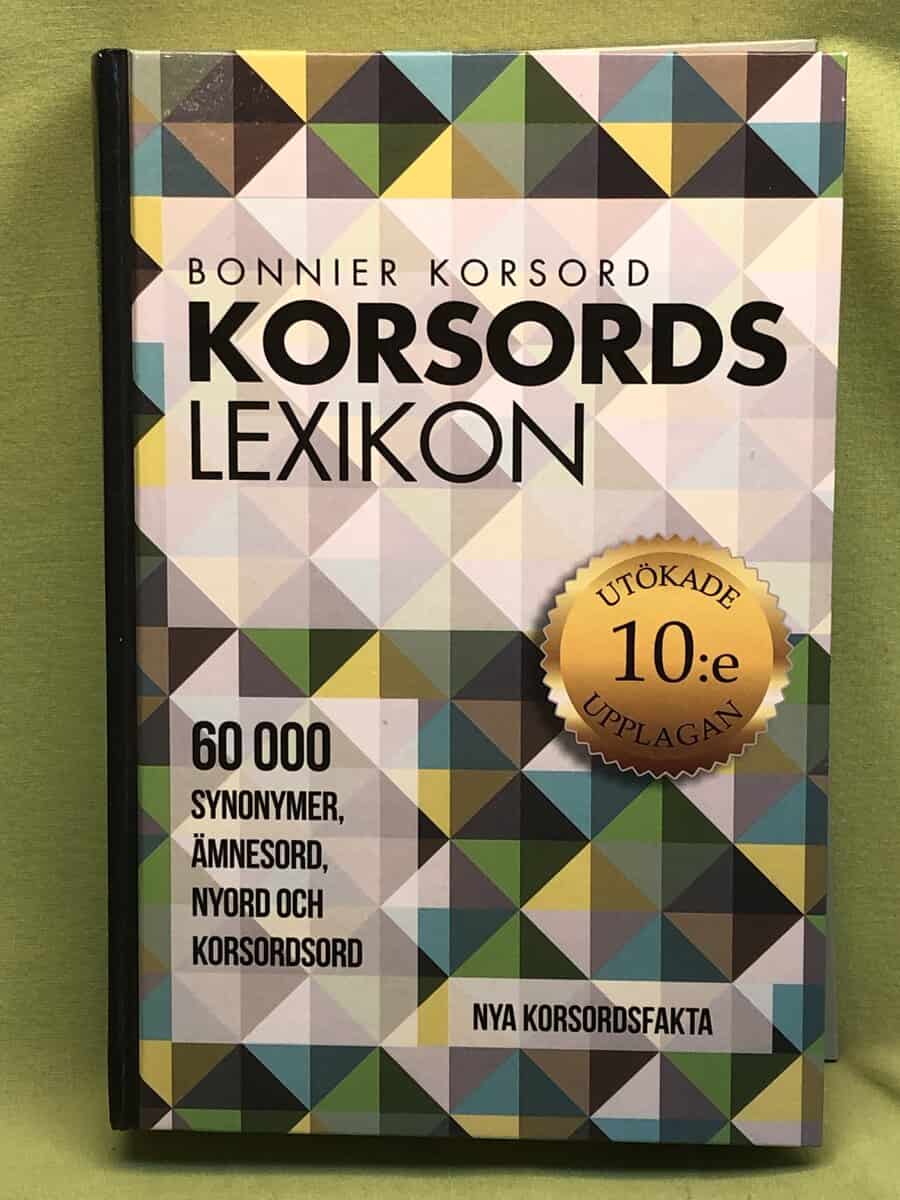 Sohlén Carina : Korsordslexikon