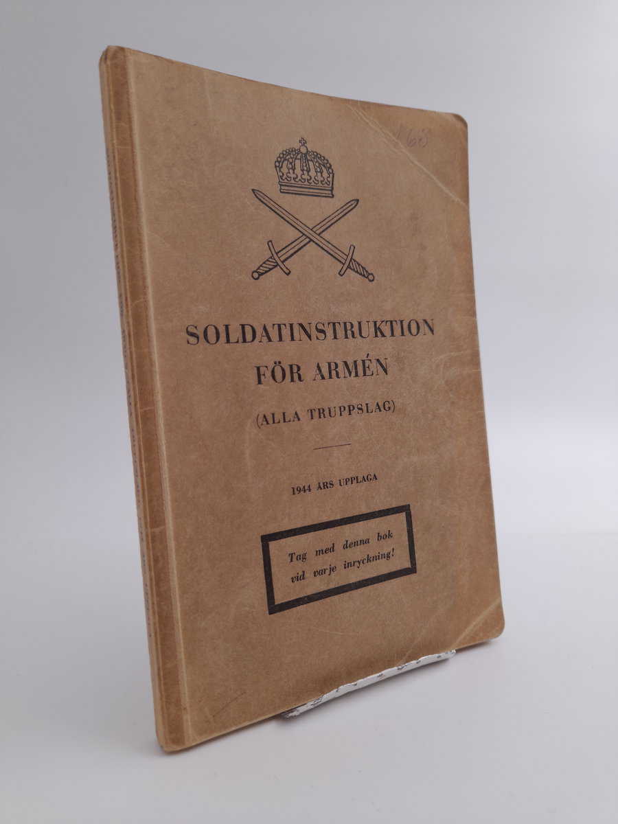 Soldatinstruktion för armén