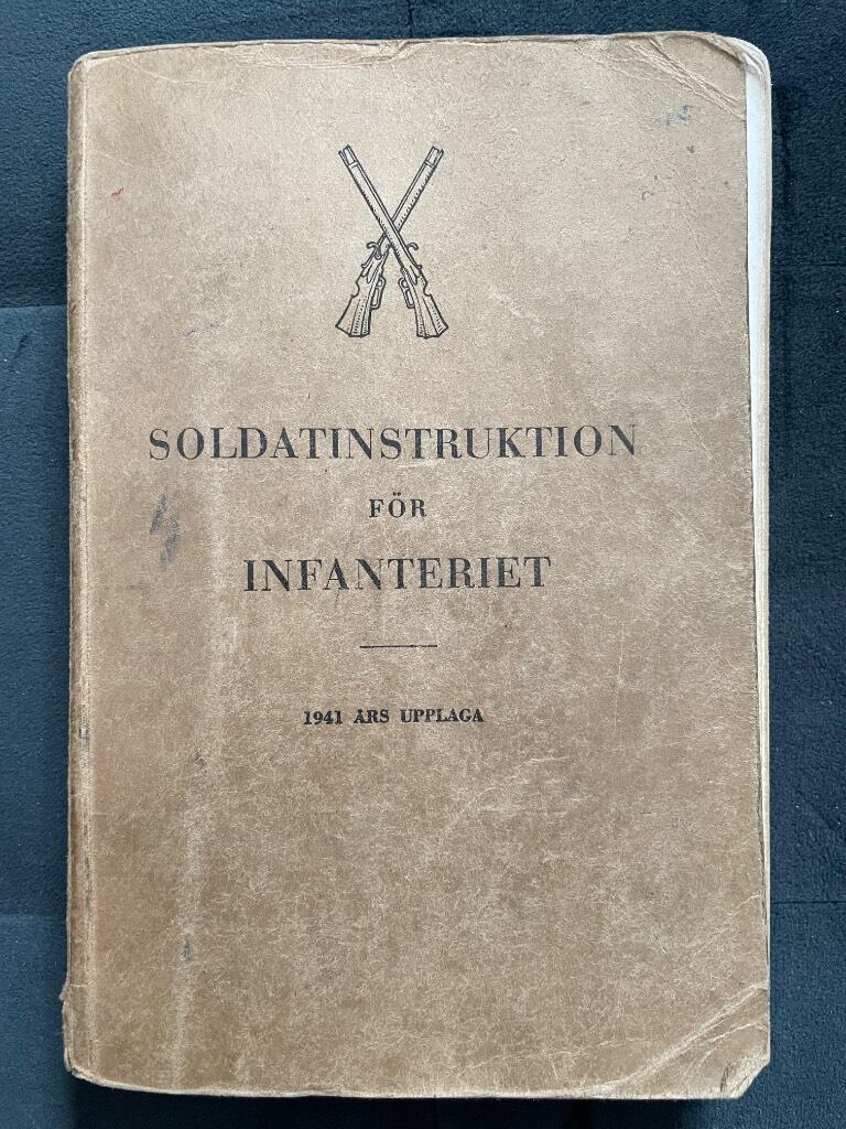 Soldatinstruktion för Infanteriet. 1941 års upplaga. [SoldI Inf]