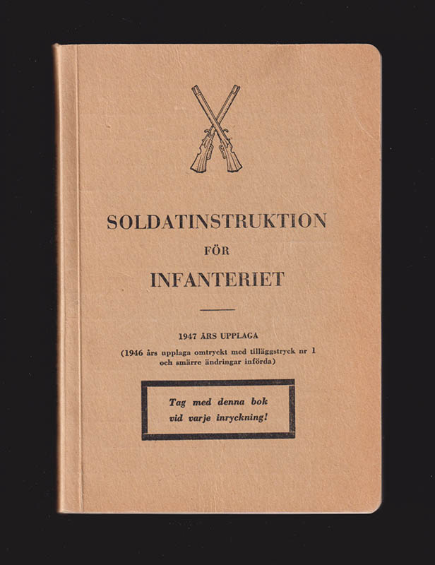 Soldatinstruktion för infanteriet (SoldI Inf). 1944 års upplaga