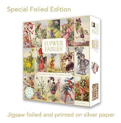 SPECIAL EDITION FOILED JIGSAW PUZZLE FLOWER FAIRIES 1000-PIECES