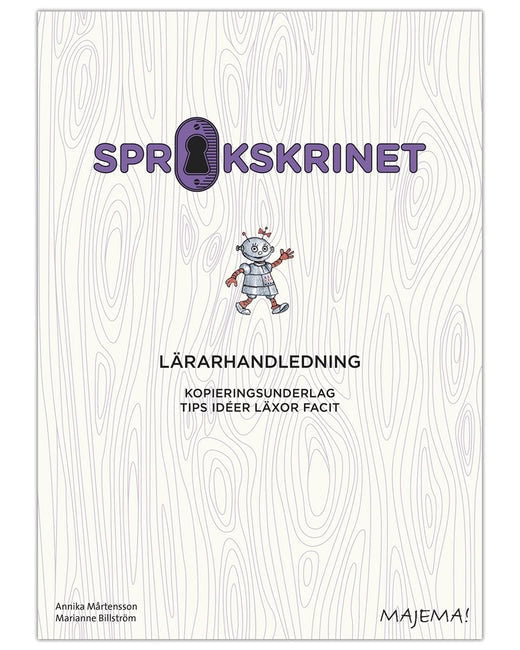 Språkskrinet Robot lärarhandledning