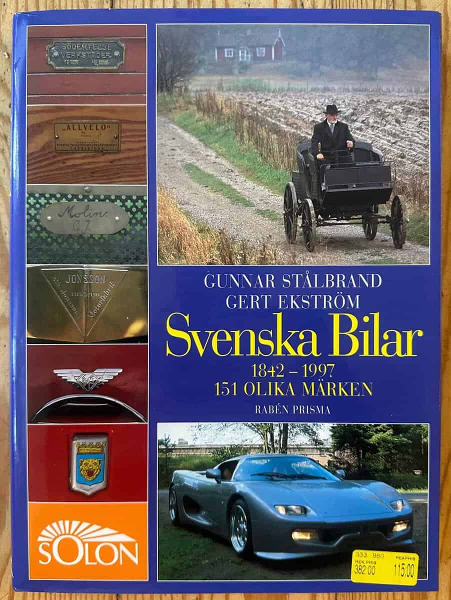 Stålbrand, Gunnar ; Ekström, Gert : Svenska bilar