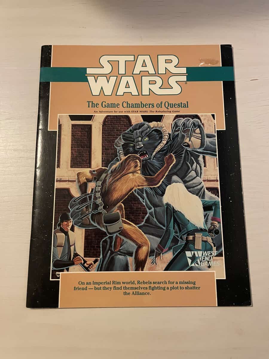 Star Wars The Game Chambers of Questal - Rollspel