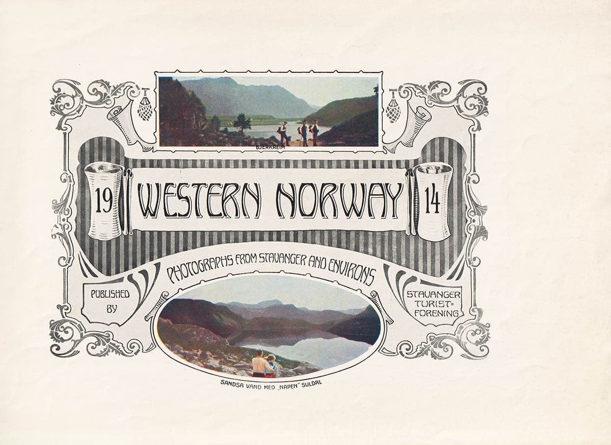 [Stavanger ; turistbroschyr] : 19 Western Norway 14. Photographs from Stavanger and Environs