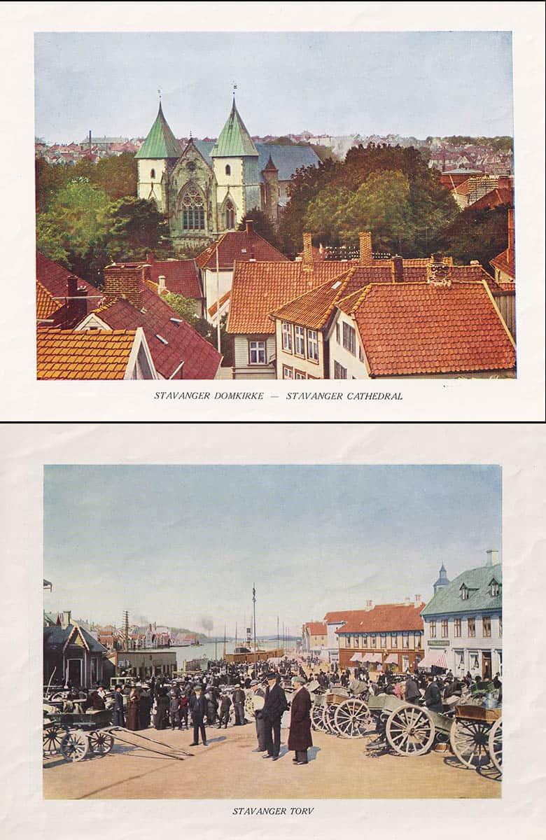 [Stavanger ; turistbroschyr] : 19 Western Norway 14. Photographs from Stavanger and Environs