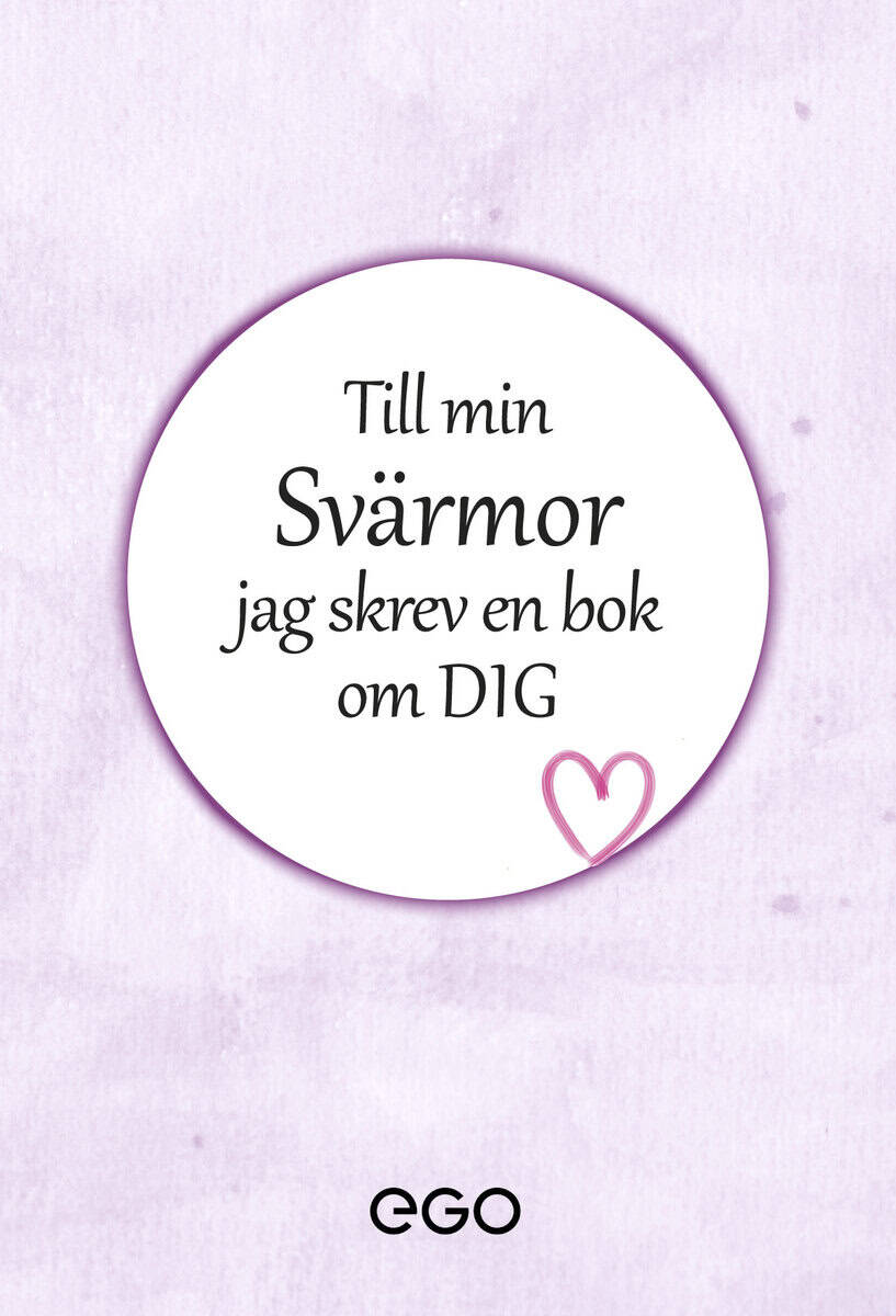 Stefan Ekberg : Till min svärmor - jag skrev en bok om dig