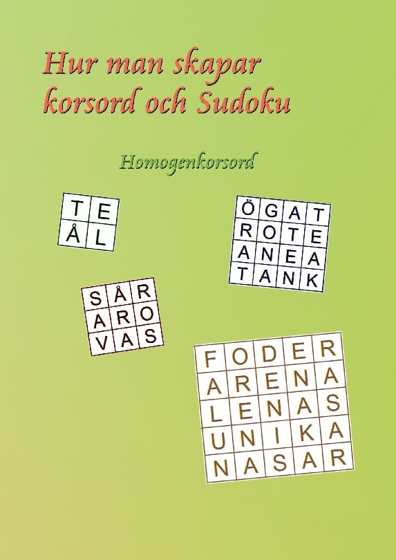 Stefan Jeppsson : Korsord och Sudoku