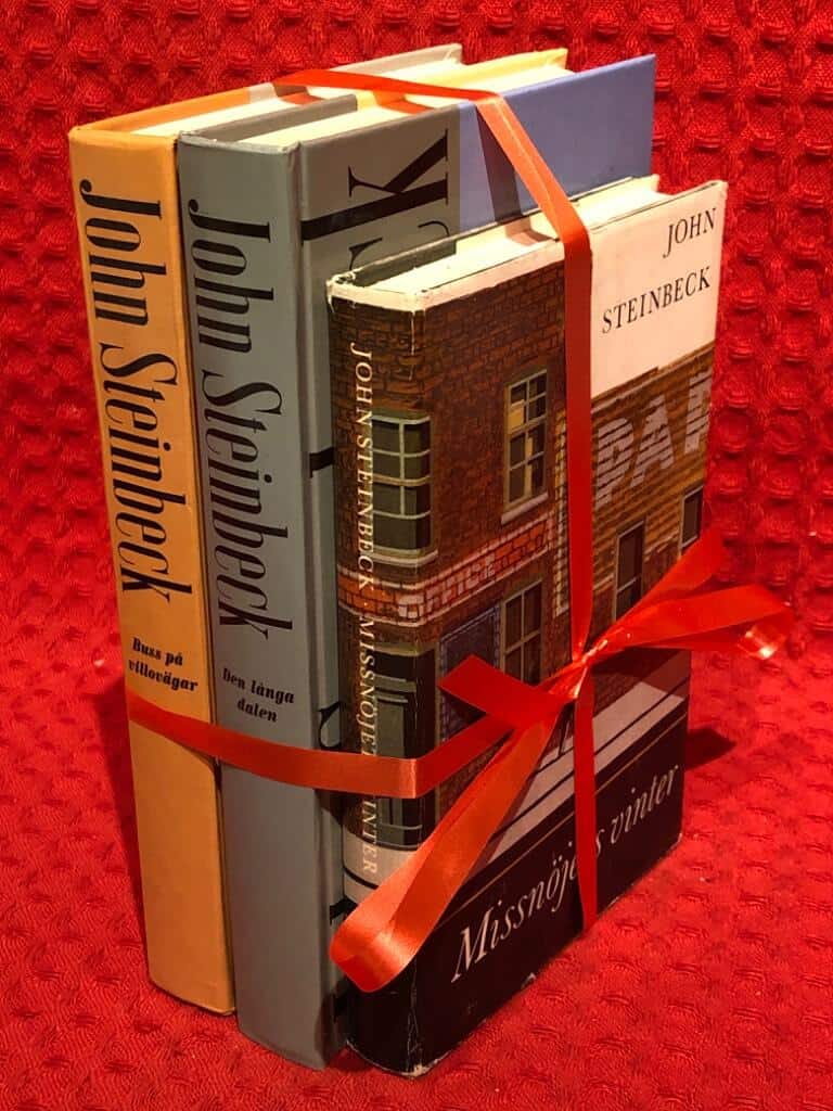 Steinbeck, John ; Holmberg, Nils : Buss på villovägar x2 och Den långa dalen
