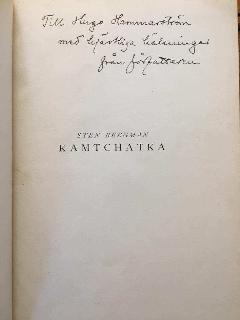 Sten Bergman : Kamtchatka