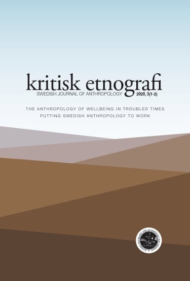 Hagberg, Sten; Hellman, Jörgen : kritisk etnografi – Swedish Journal of Anthropology, 2020, Vol 3
