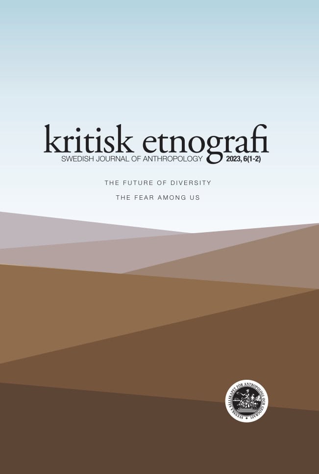 Hagberg, Sten; Hellman, Jörgen : Kritisk etnografi - Swedish Journal of Anthropology, 2023, Vol. 6 (1-2)