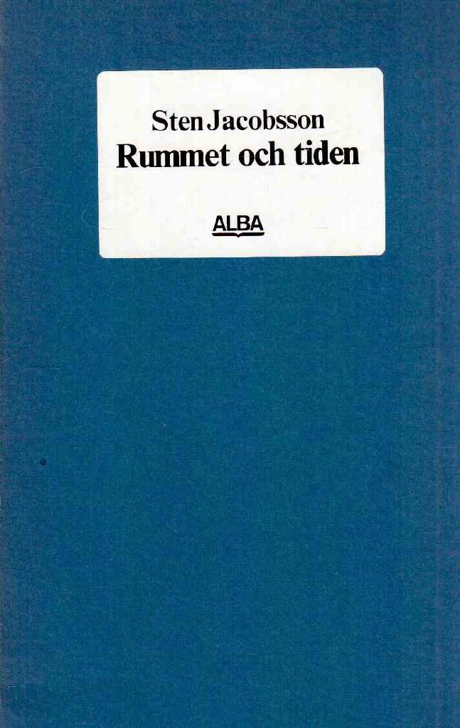 Sten Jacobsson : Rummet och tiden