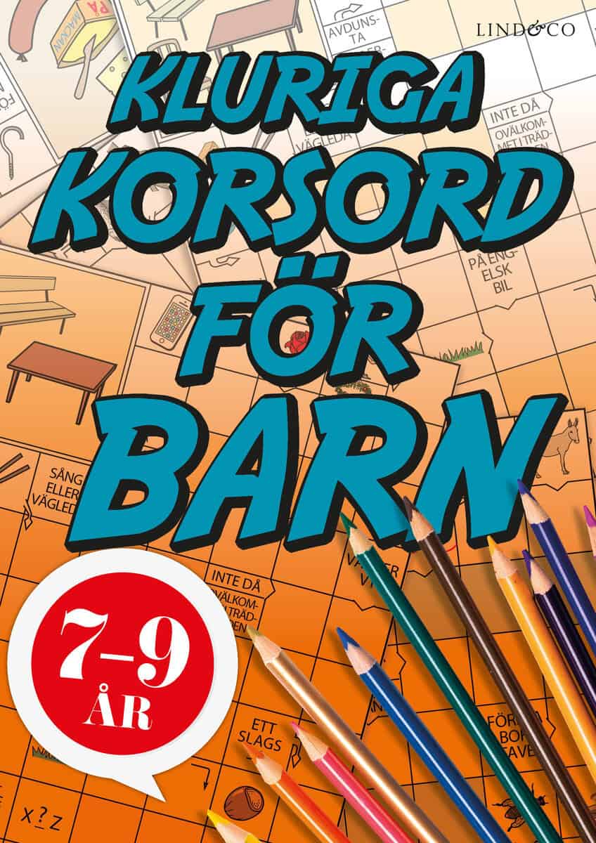 Sten Johnson : Kluriga korsord för barn