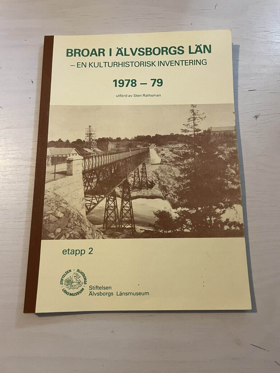 Sten Rathsman : Broar i Älvsborgs län