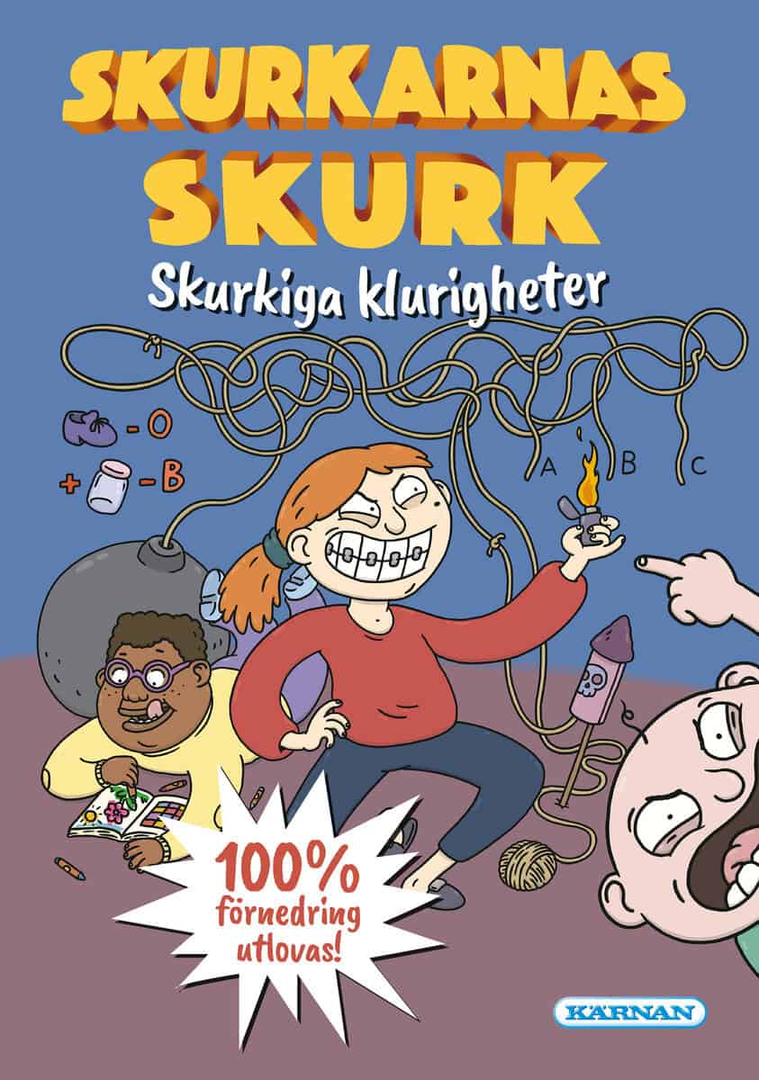 Sterner Stafås, Marijah ; Oldenburg, Katarina [red.] : Skurkiga klurigheter