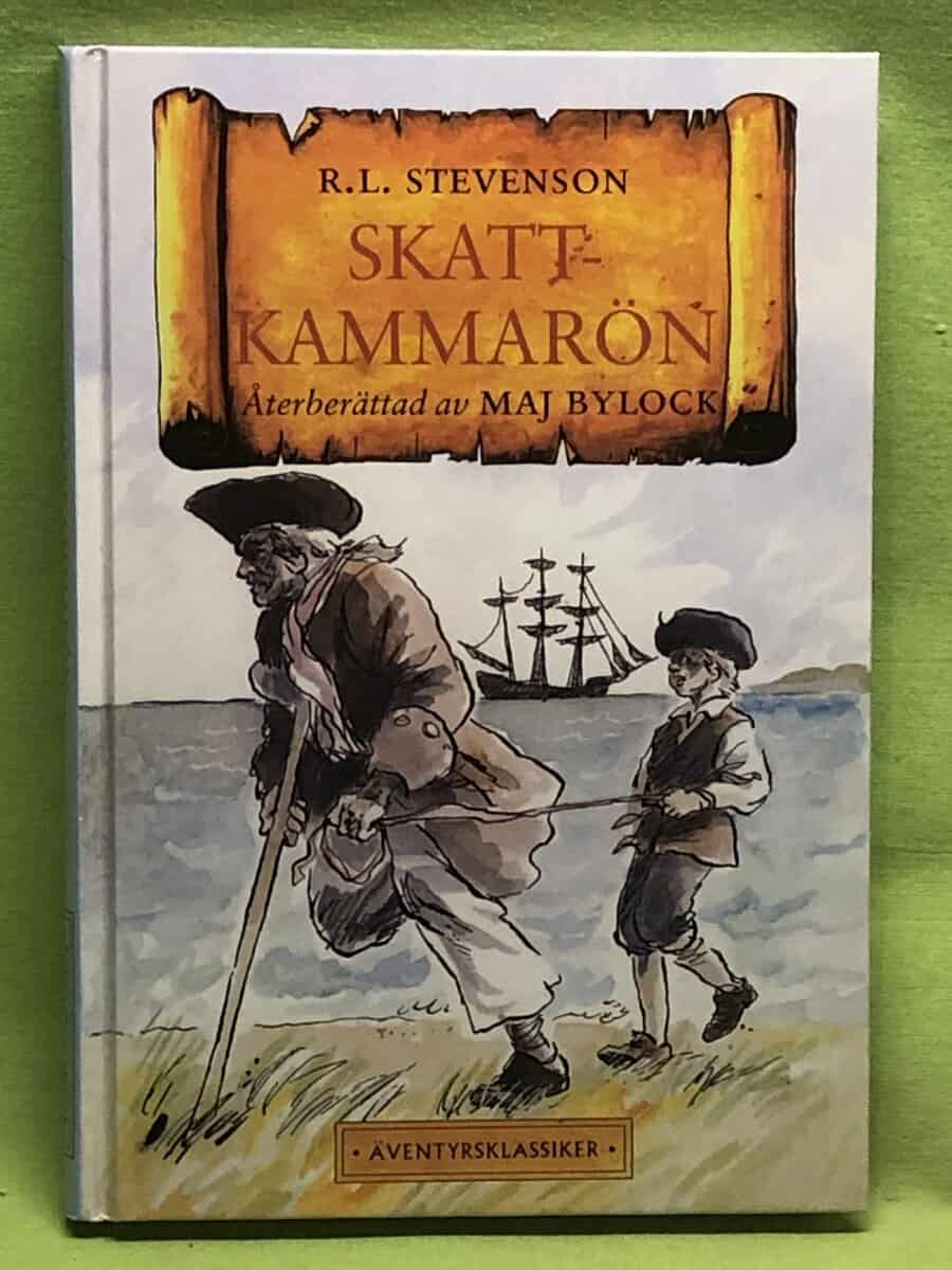 Stevenson, Robert Louis ; återbeättad av Maj Byllock : Skattkammarön