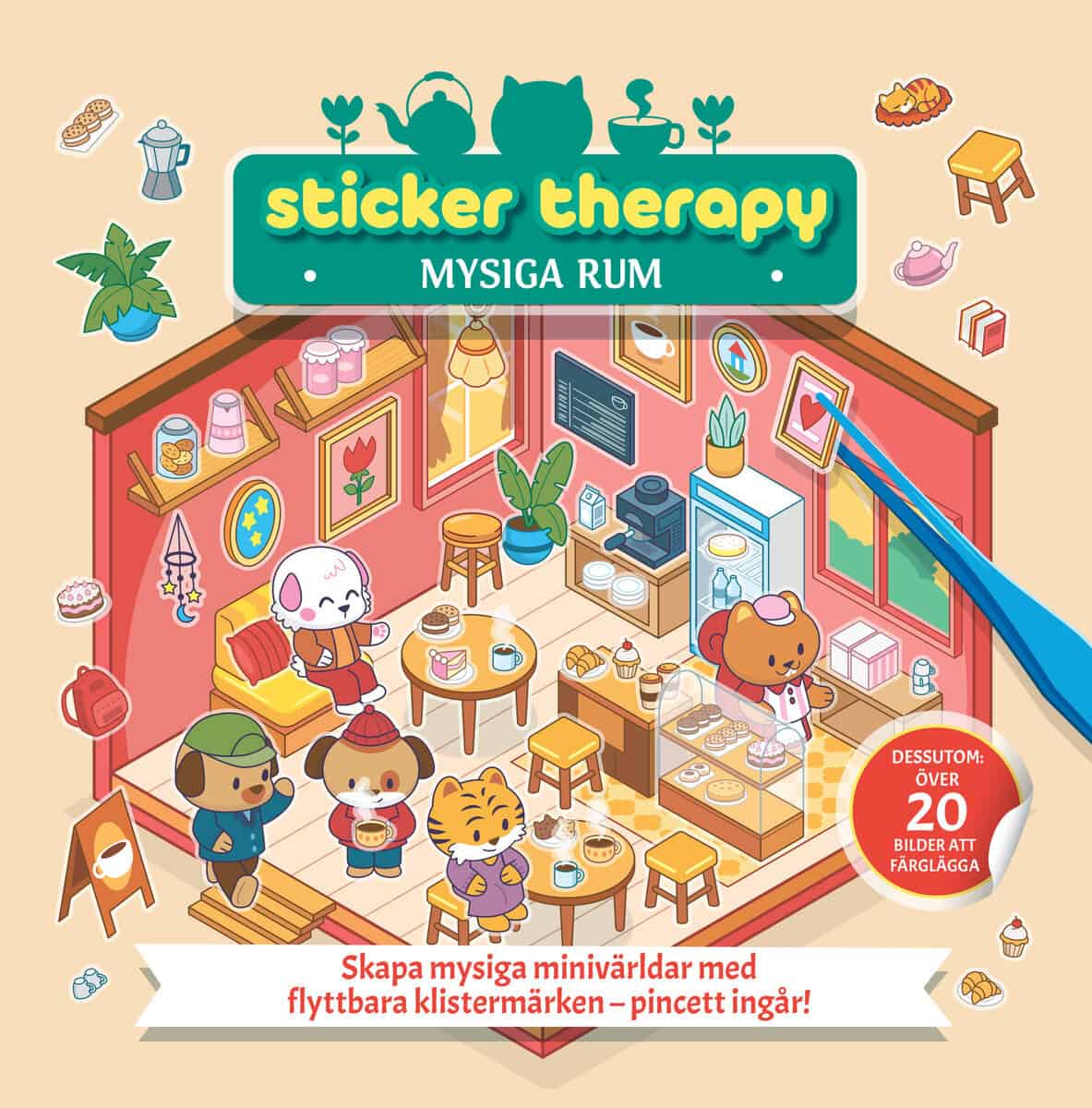 Sticker therapy mysiga rum