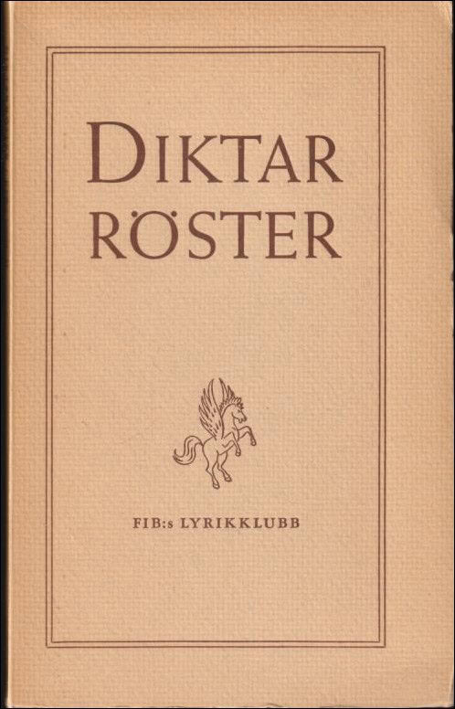 Stig Carlsson : Diktarröster