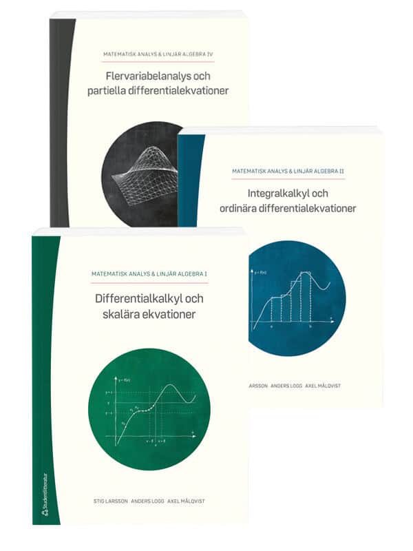 Larsson, Stig ; Logg, Anders ; Målqvist, Axel : Bokpaket Chalmers matematik
