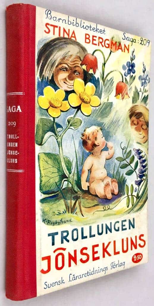 Stina Bergman ; Kerstin Frykstrand : Trollungen Jönsekluns - Barnbiblioteket saga