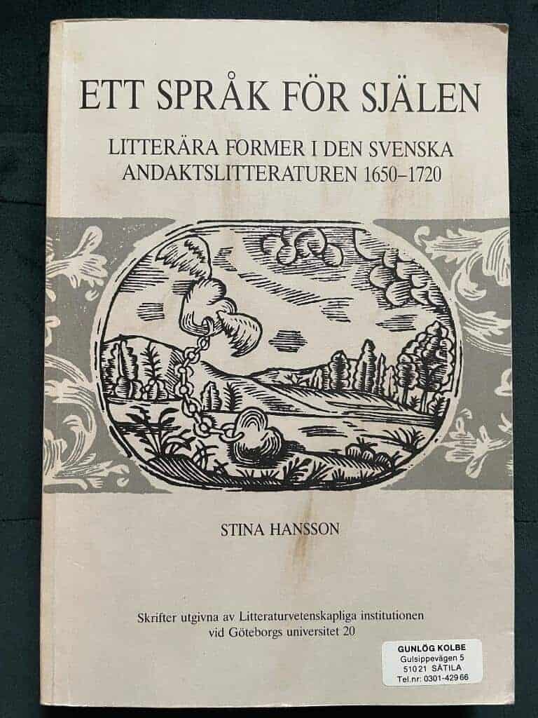 Stina Hansson : Ett språk för själen