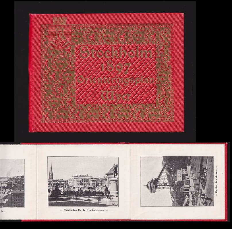 Stockholm 1897. Orienteringsplan och Wyer [=omslagtitel]