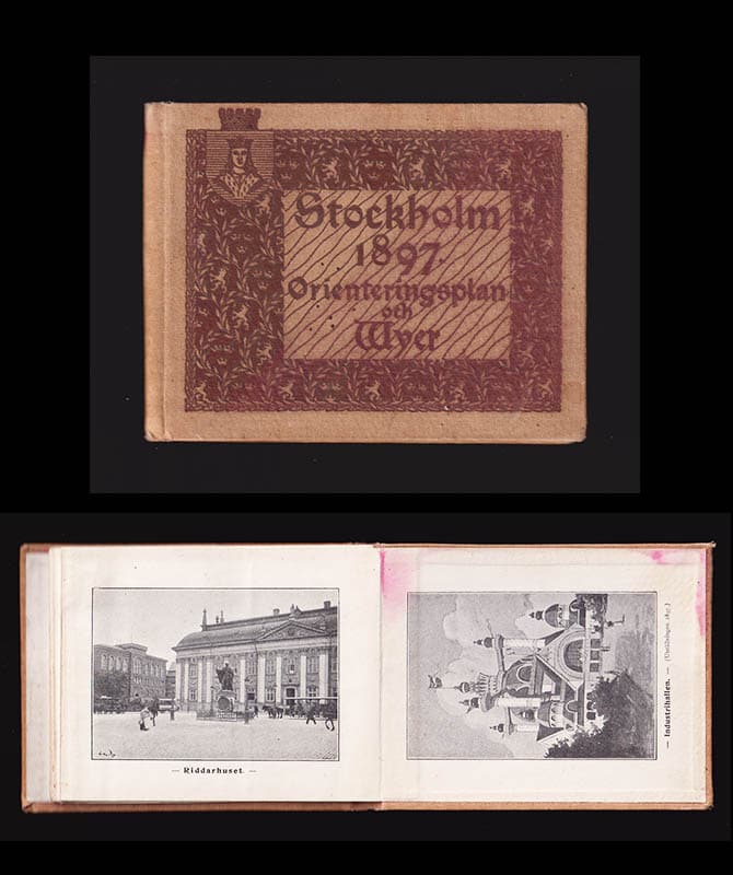 Stockholm 1897. Orienteringsplan och Wyer [=omslagtitel]