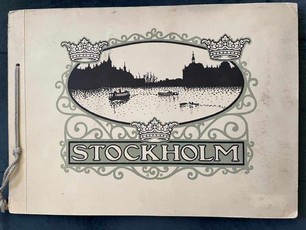 Stockholm [ Album bestående av 25 fotografier från Stockholm. Kopparetsning från Aktiebolag Hasse W. Tullberg ]