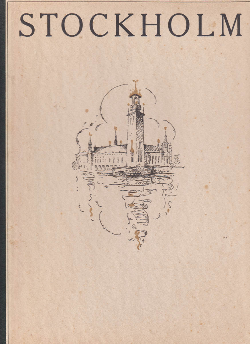 Stockholm med omgivningar. With surroundings. Et ses environs. Mit Umgebungen. Con alrededores