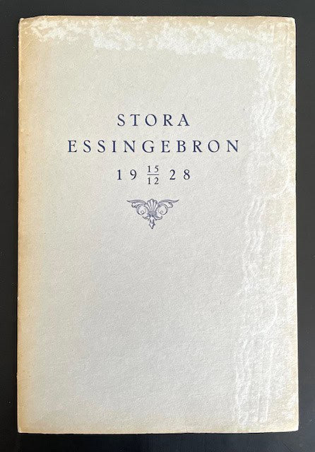 Stockholms hamnstyrelse. : Stora Essingebron 15/12 1928.