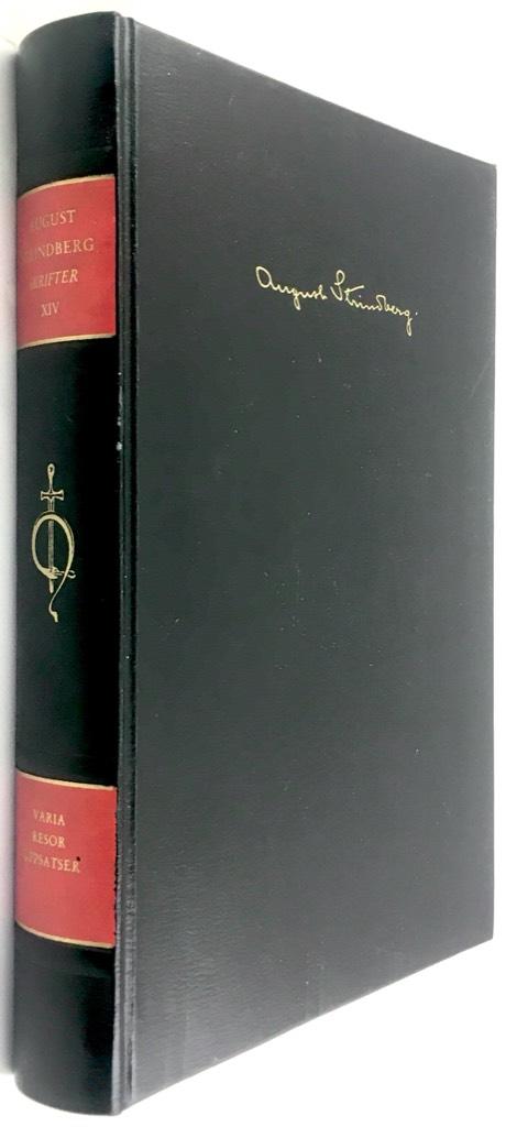 Strindberg, August ; Brandell, Gunnar : Skrifter XIV [fjortonde delen] - Det nya riket / Blomstermålningar och djurstycken / Vivisektioner / Resor / Uppsatser