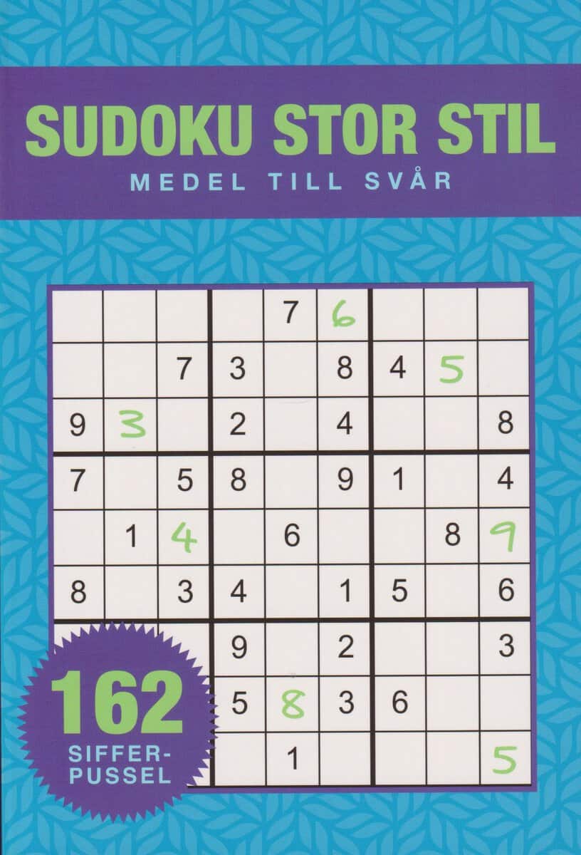 Sudoku Stor stil