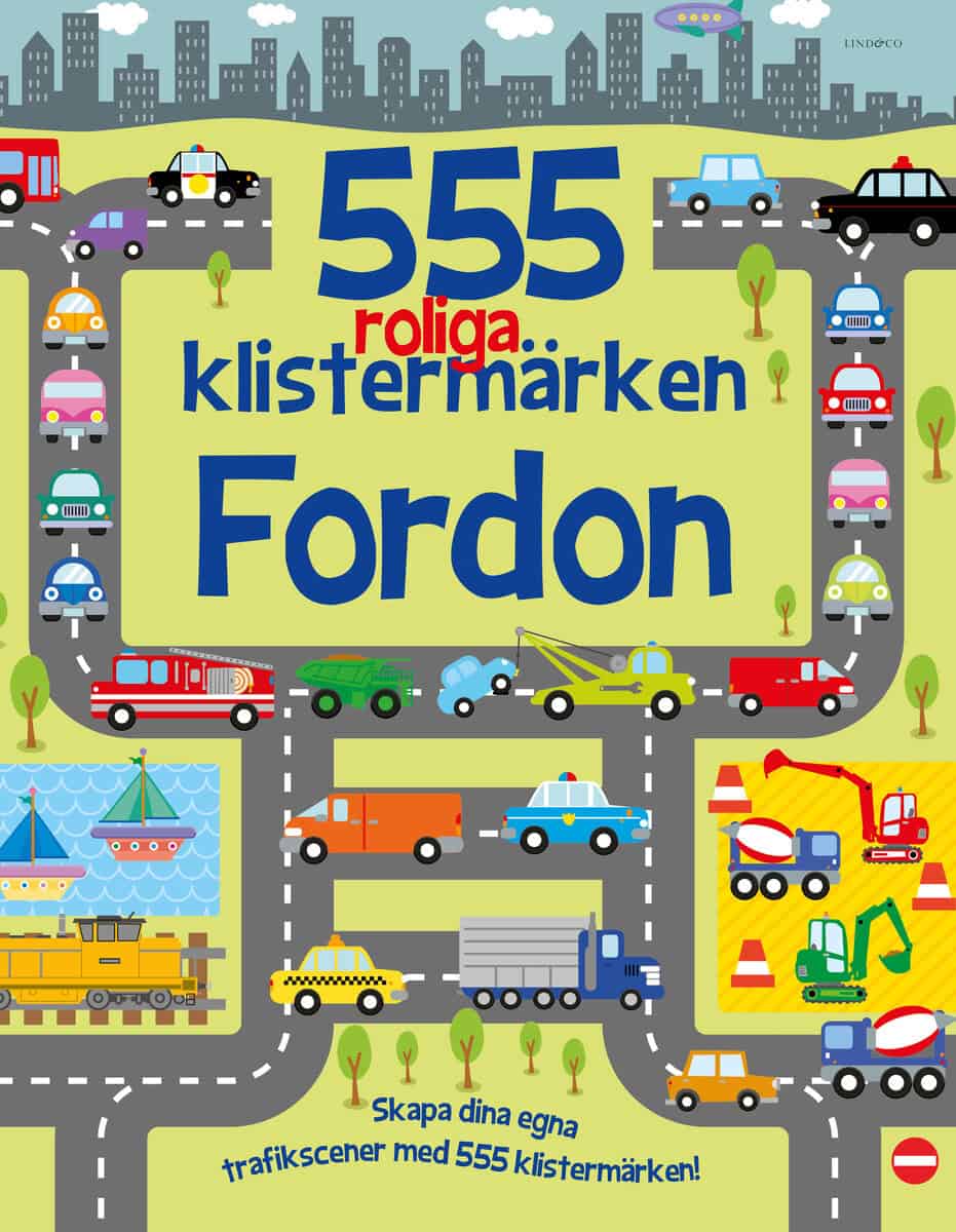 Susan Mayes : 555 roliga klistermärken : Fordon