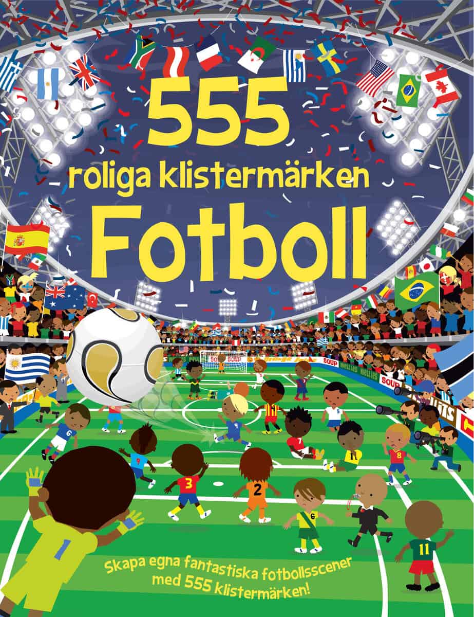 Susan Mayes : 555 roliga klistermärken. Fotboll