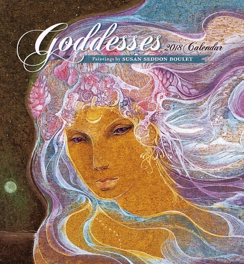 Susan Seddon Boulet : Goddesses 2018 Wall Calendar