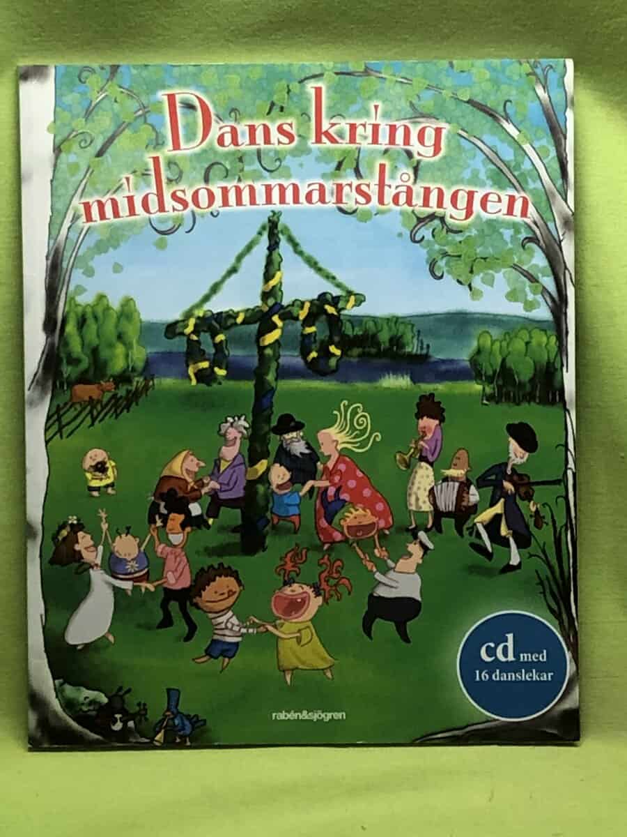 Susanna Hellsing Cisela Björklund : Dans kring midsommarstången [CD med 16 danslekar]