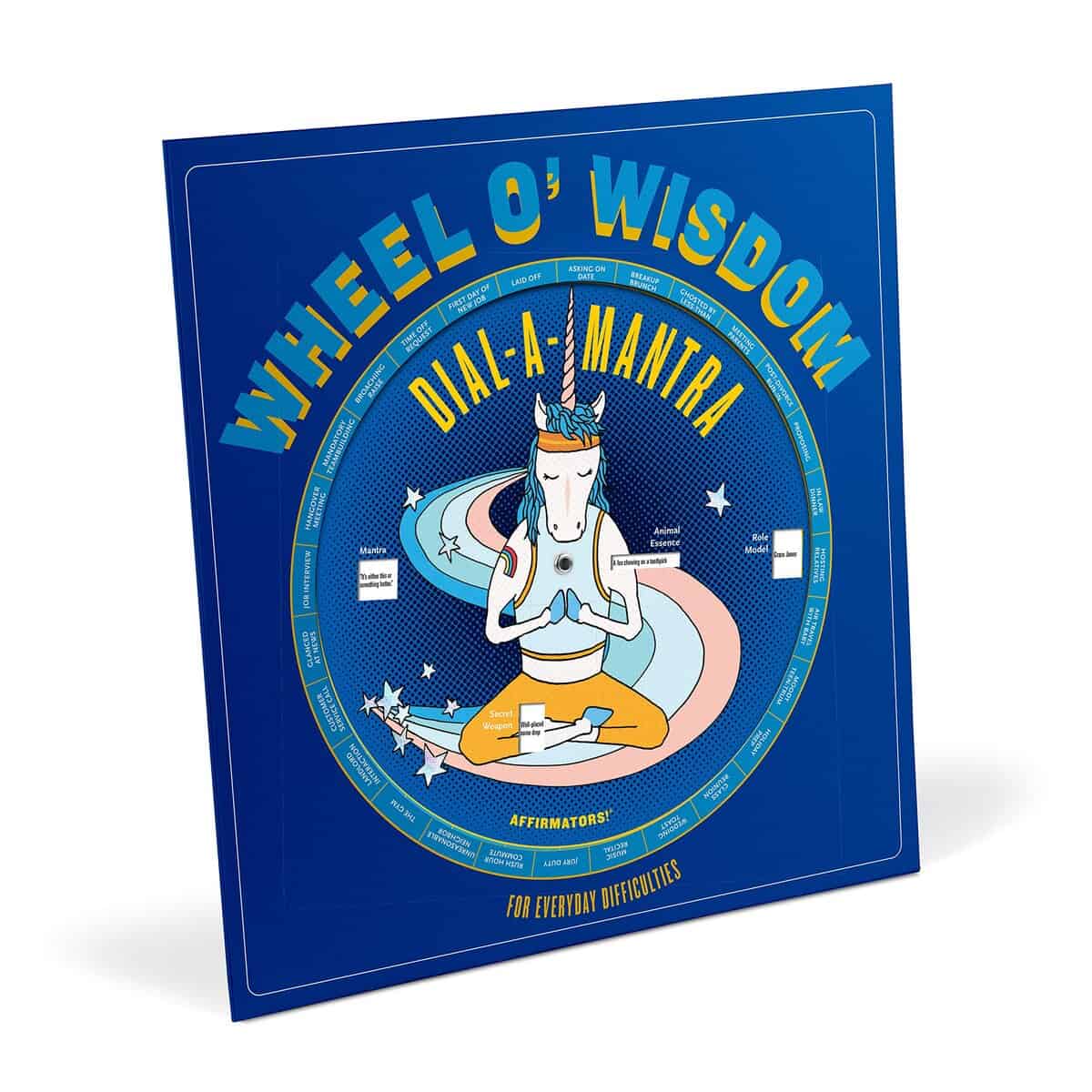 Suzi Barrett : Affirmators! Dial-a-Mantra Wheel o' Wisdom