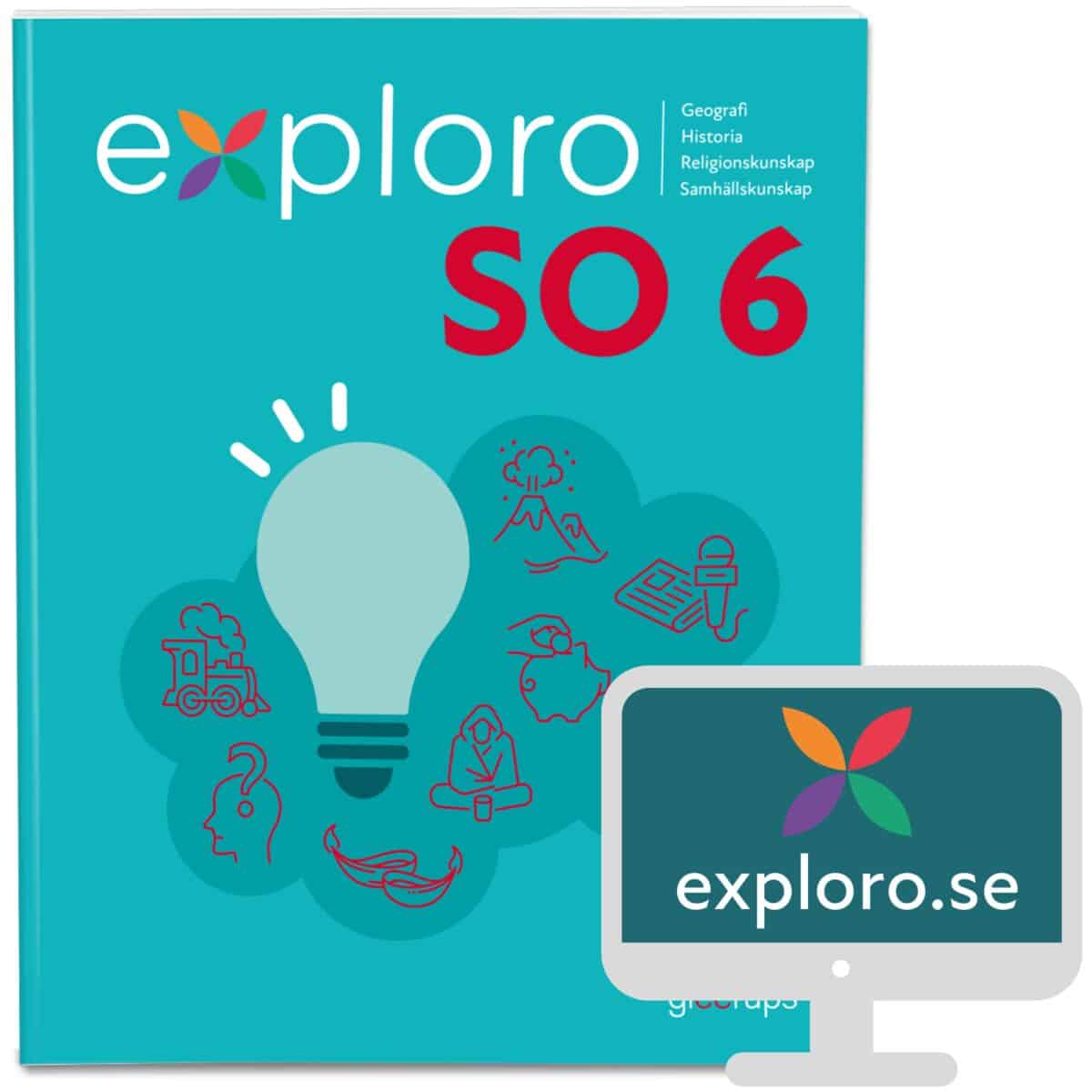 Svante Skoglund : Exploro SO åk 6, grundbok, inkl exploro.se, elevlic, 12 mån