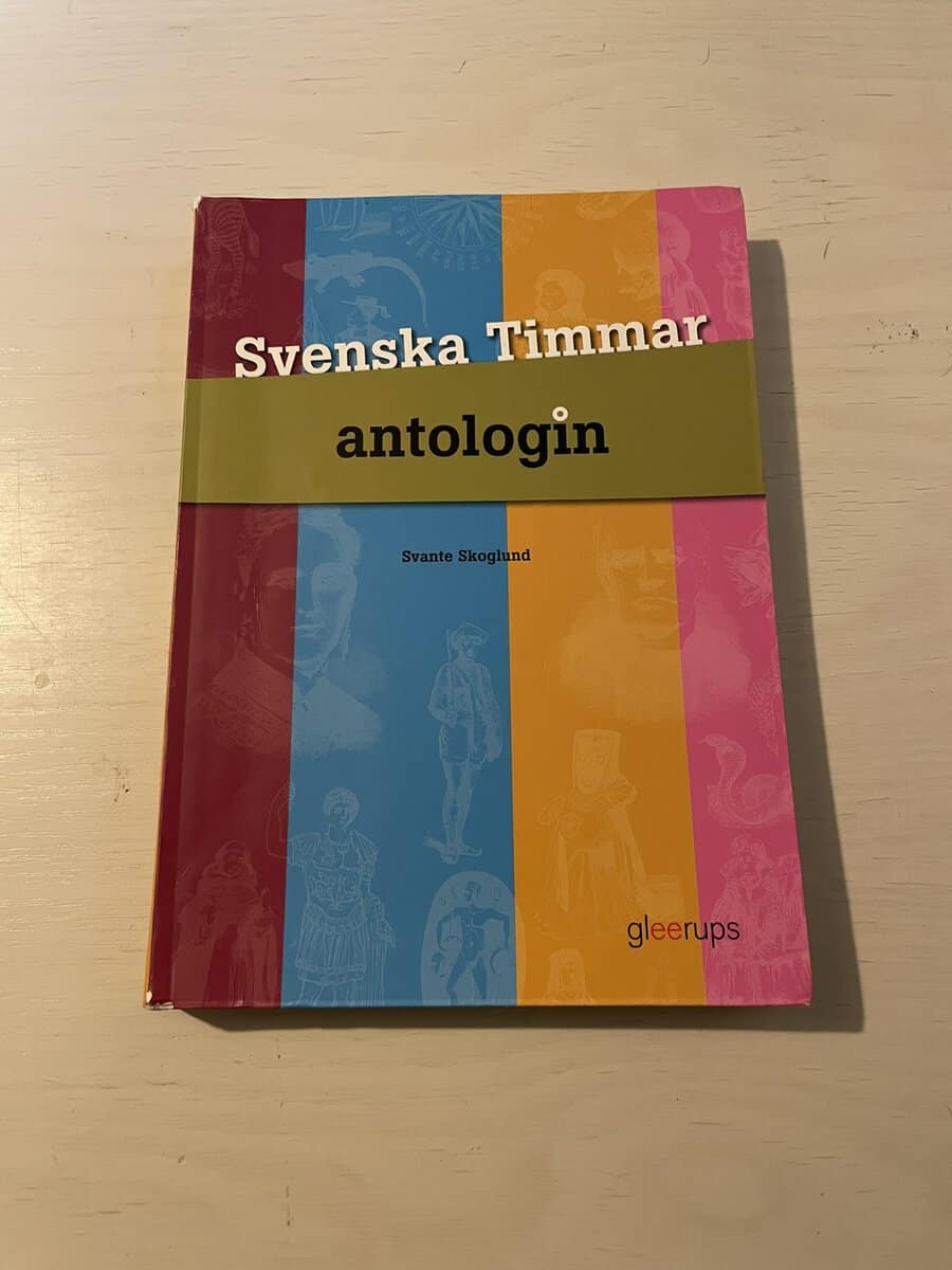 Svante Skoglund : Svenska timmar antologin