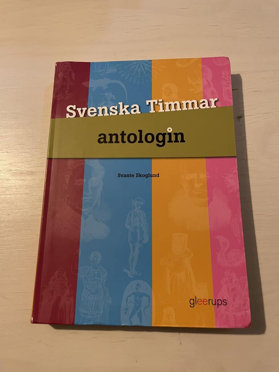 Svante Skoglund : Svenska timmar antologin