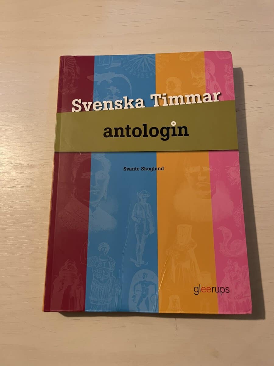 Svante Skoglund : Svenska timmar antologin