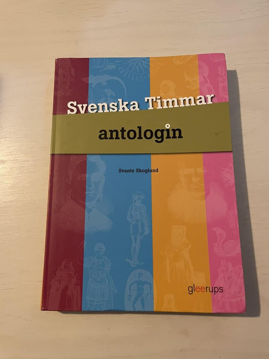Svante Skoglund : Svenska timmar antologin