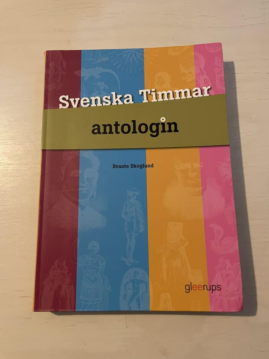 Svante Skoglund : Svenska timmar antologin