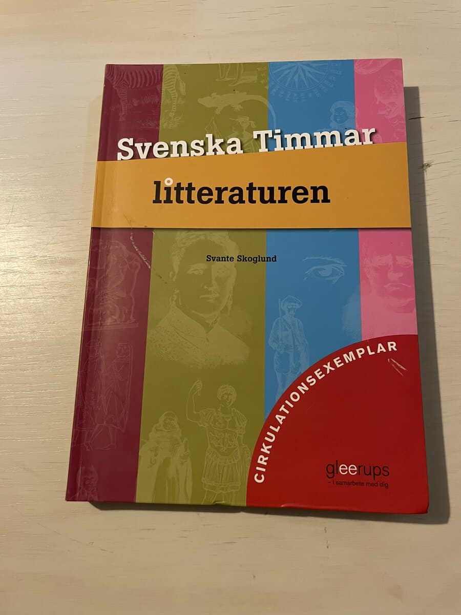Svante Skoglund : Svenska Timmar - Litteraturen
