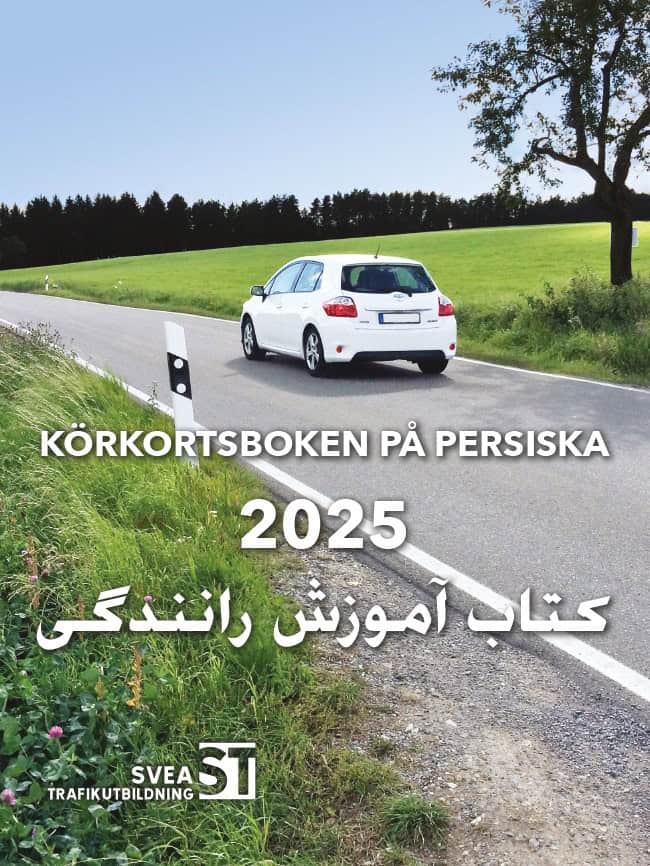 Svea Trafikutbildning : Körkortsboken på Persiska 2025