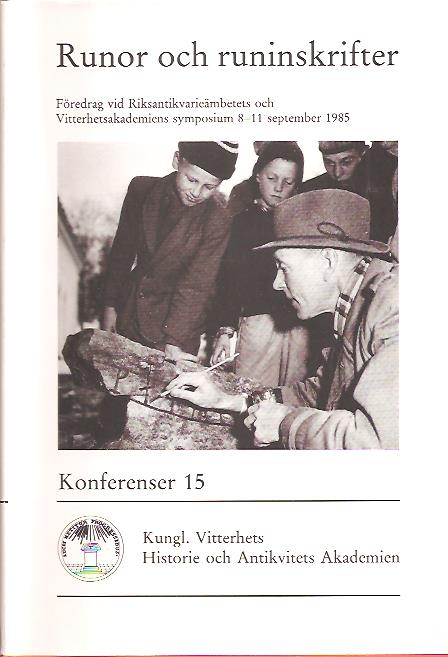 Sven B. F. Jansson : Runor och runinskrifter
