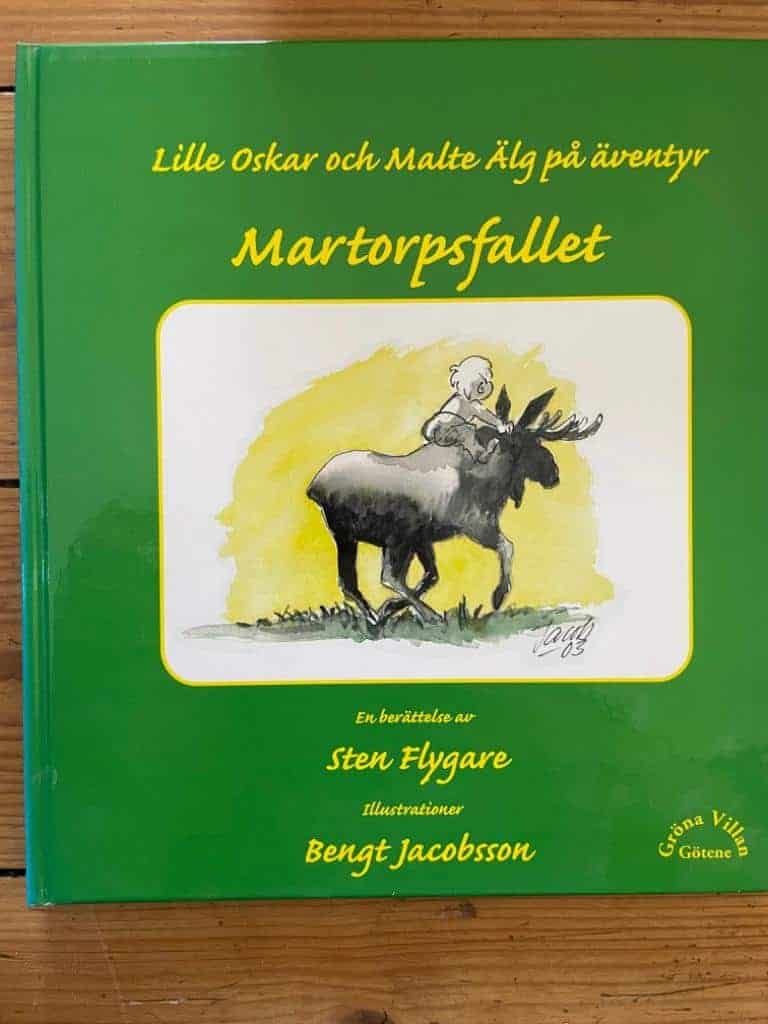 Sven Flygare ; Bengt Jacobsson : Lille Oskar och Malte Älg på äventyr - Martorpsfallet