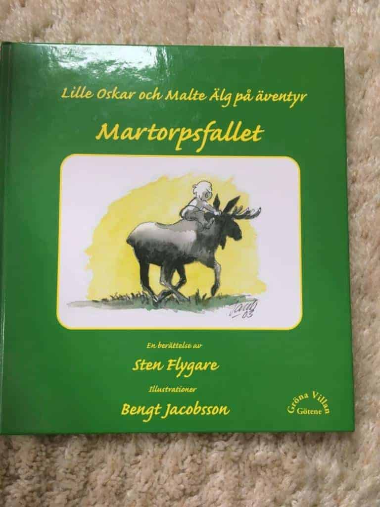 Sven Flygare ; Bengt Jacobsson : Lille Oskar och Malte Älg på äventyr - Martorpsfallet