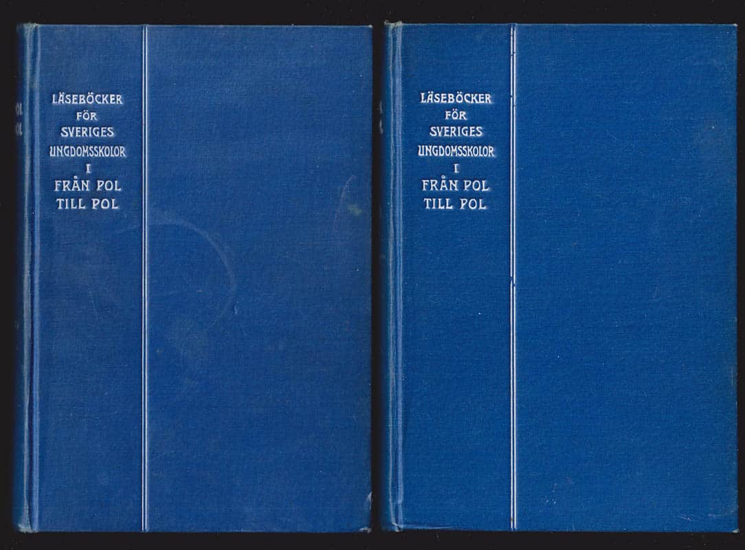 Sven Hedin : Från pol till pol. I. Genom Asien och Europa. II. Europa, Afrika, Amerika, Australien och Polarländerna (komplett)